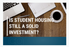 is student housing still a solid investment?